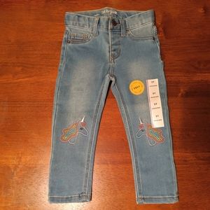 Cat & Jack 2t Unicorn Jeggings